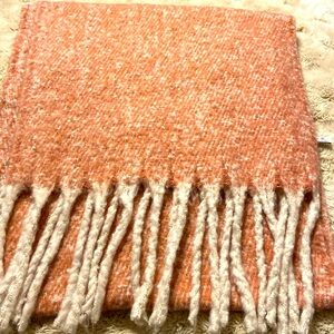 86” x 18” acrylic Riah Fashion fringed scarf soft